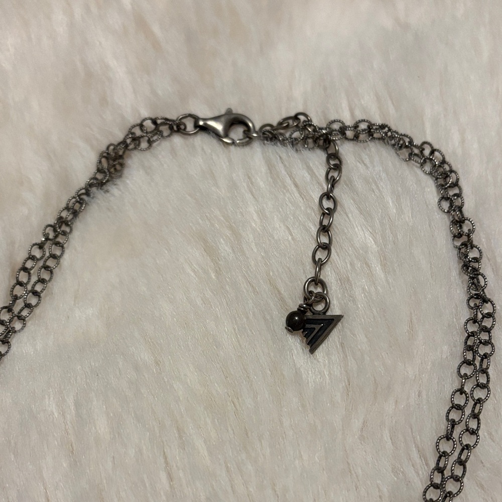 Silpada Silver-Tone Toggle Pendant Necklace - Picture 3 of 4